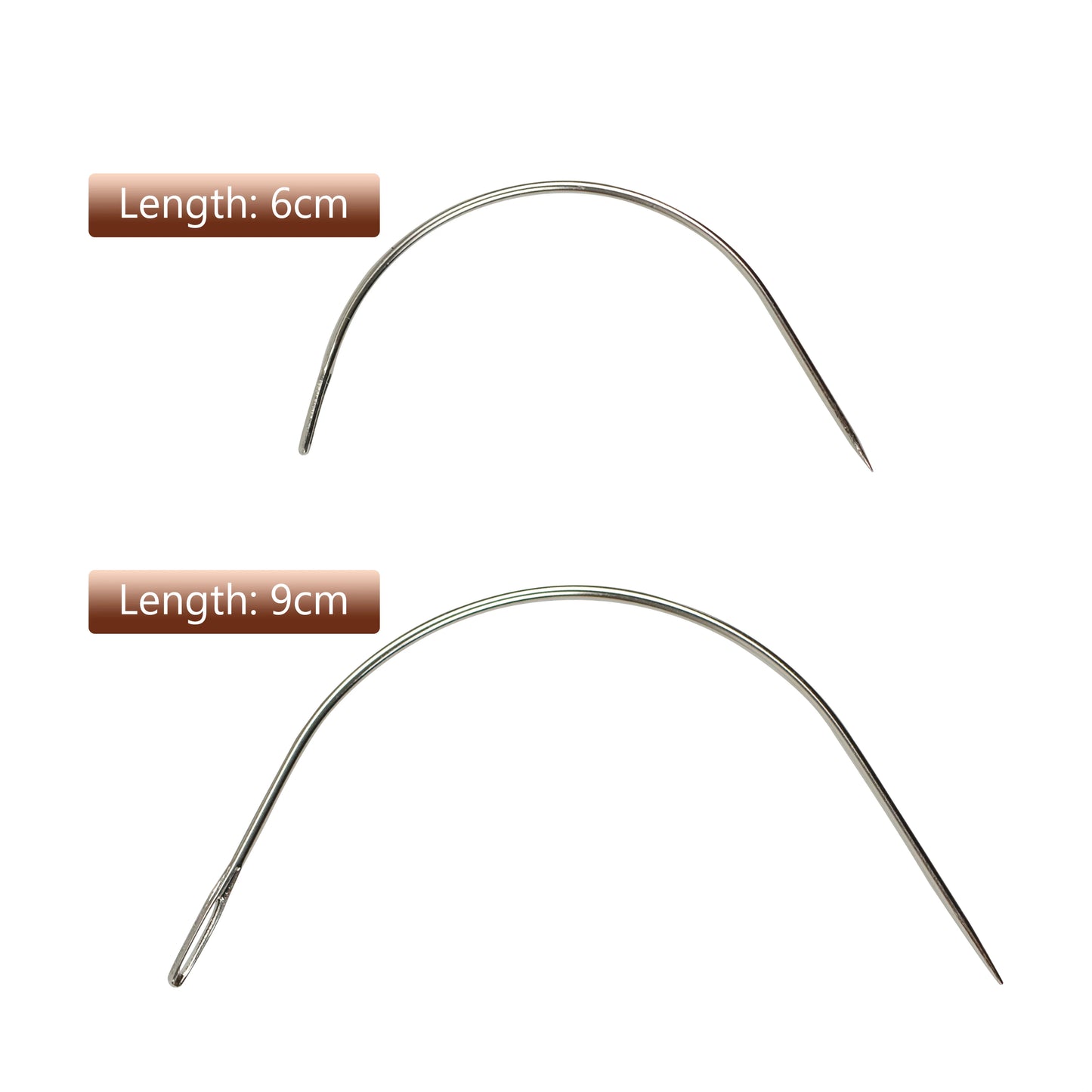C-Type Curved Needles for Weaving/Wig Cap Sewing