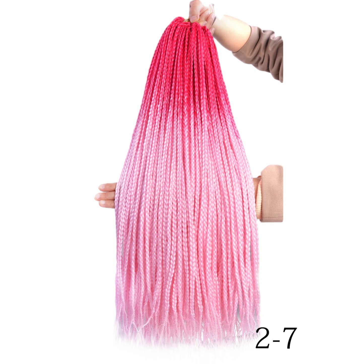 Synthetic Long Pre-Looped Box Braids Crochet Hair