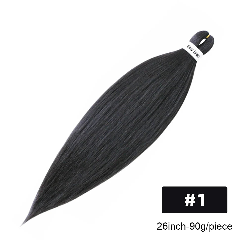 Pre Stretched Synthetic Braiding Hair