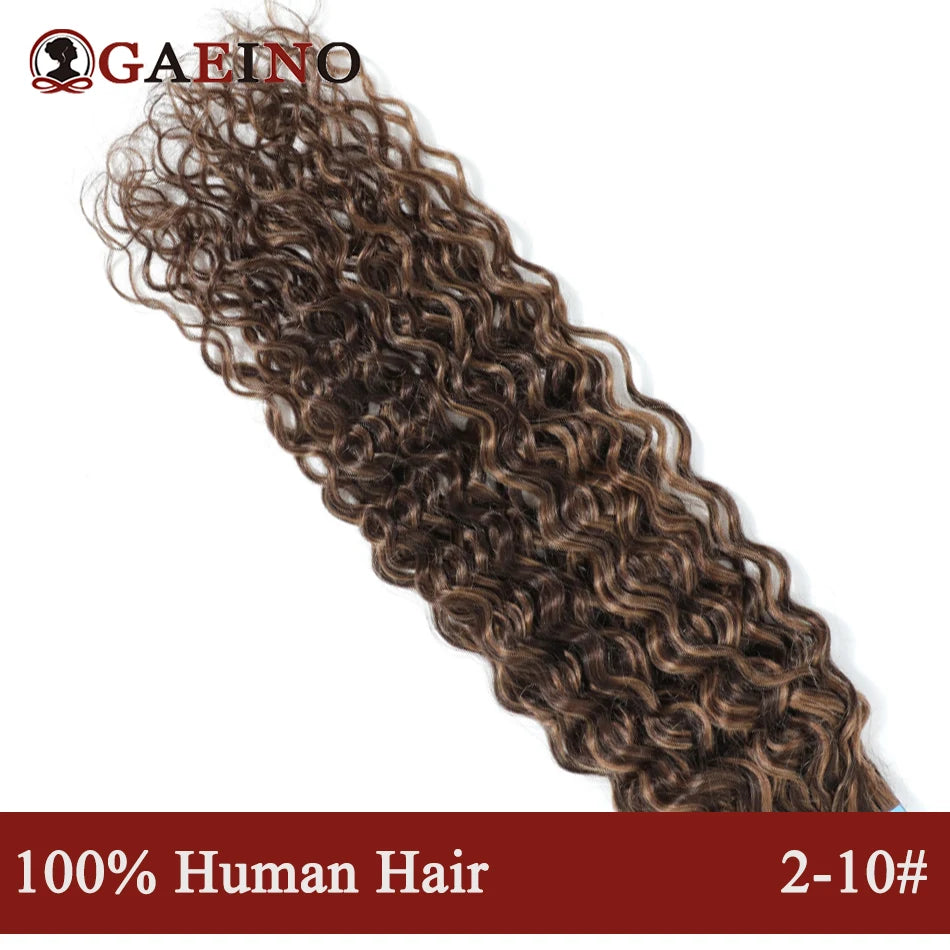 Water Wave Human Hair - Tape in Extensions, Various Colors Available