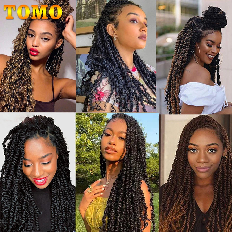 Passion Twist Synthetic Crochet Hair
