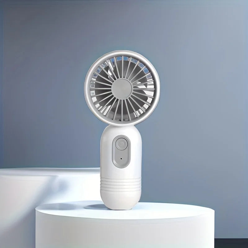 1PC USB Mini Rechargeable Portable Handheld Fan with 3 Speeds