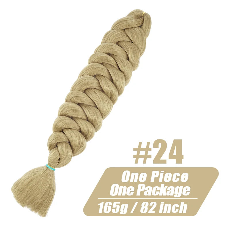 Xpression Pre Stretched Synthetic Braiding Hair - Various Colors Available