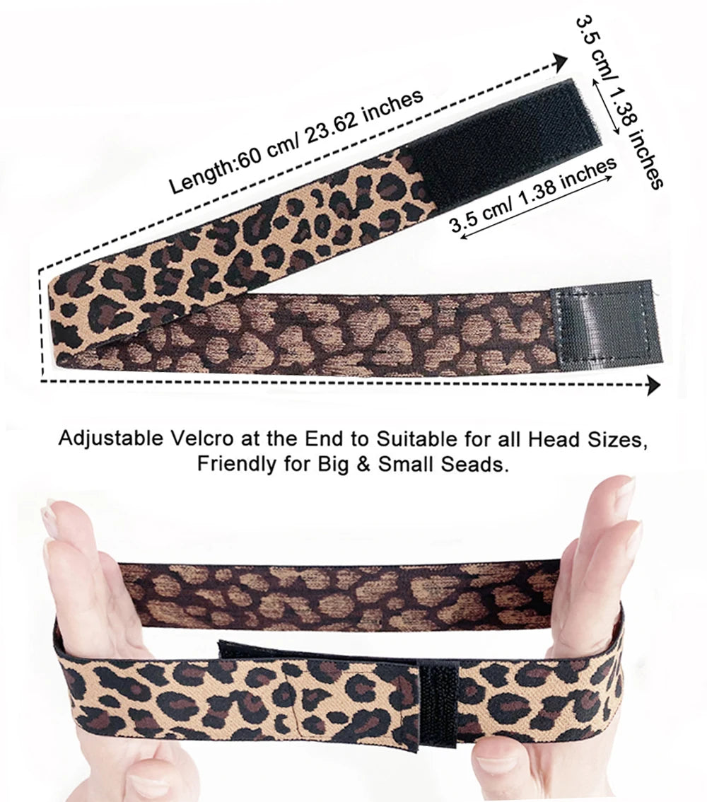 Elastic Adjustable Edge/Melting Headbands - Various Colors Available