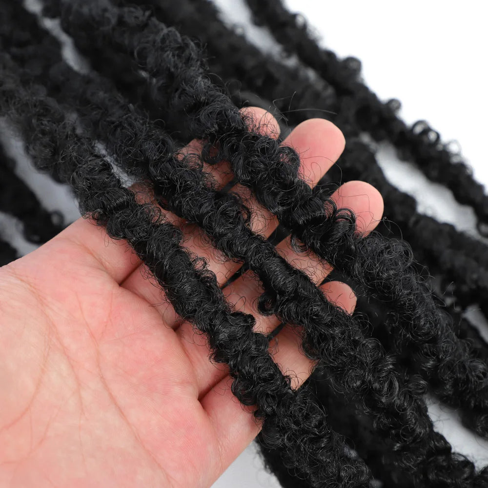 Butterfly Locs Synthetic Crochet Hair - Various Colors Available
