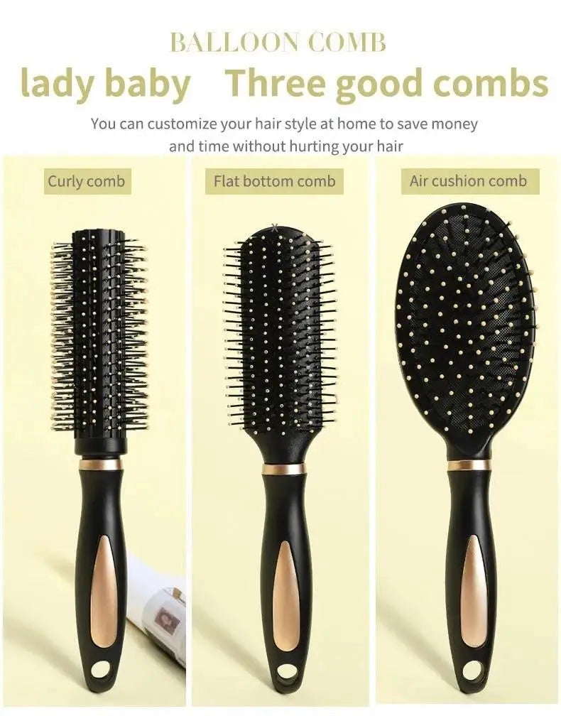 Detangle and Hair dyer Brushes - Sold Separately
