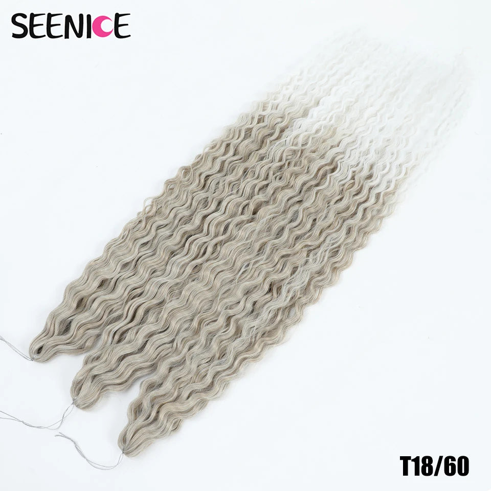Synthetic Water Wave Twist Crochet Hair - Various Colors Available