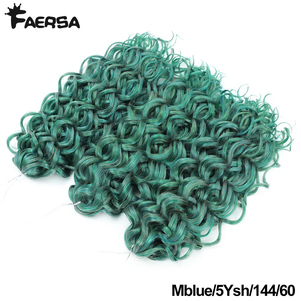 Deep Wavy Twist Synthetic Crochet Hair