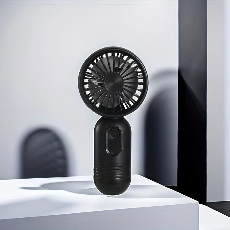 1PC USB Mini Rechargeable Portable Handheld Fan with 3 Speeds