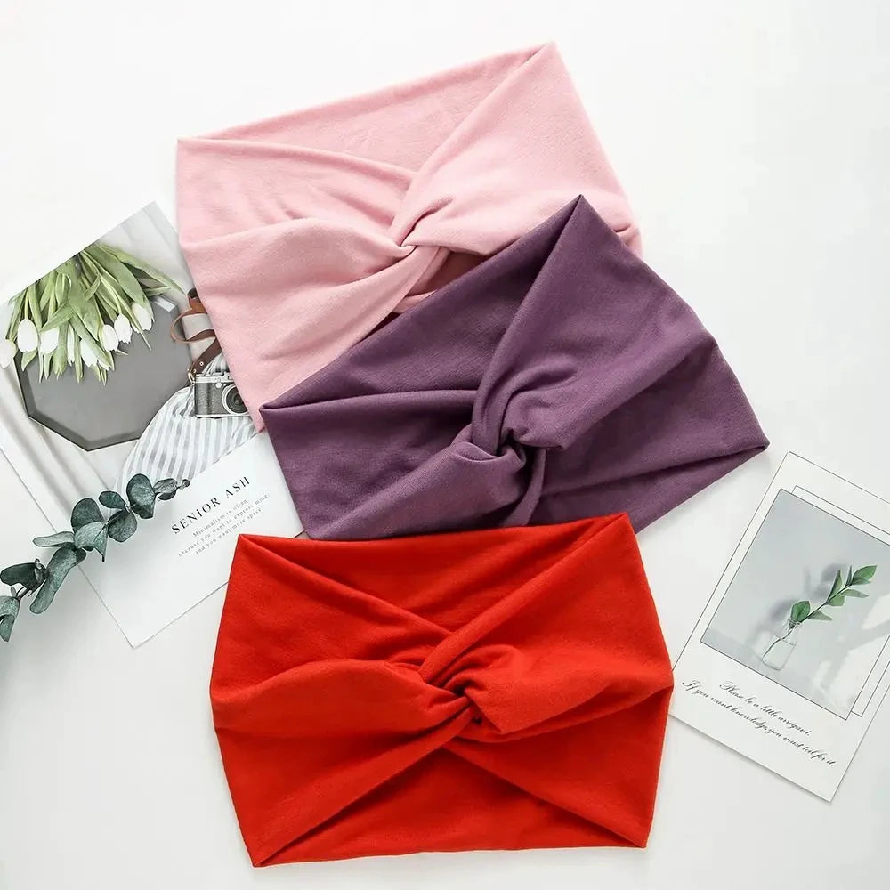Women's Wide Twisted Headbands