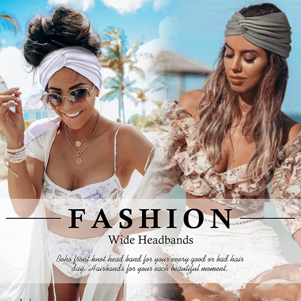 Women's Wide Twisted Headbands