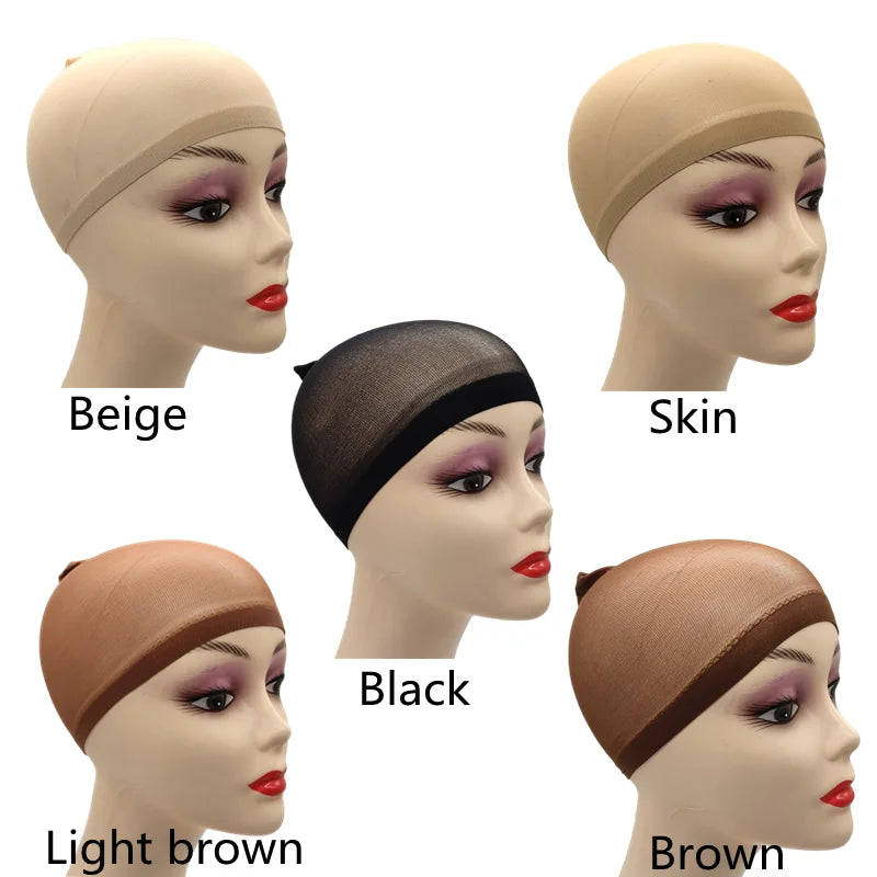 2pc/Bag Top Stocking Wig Caps
