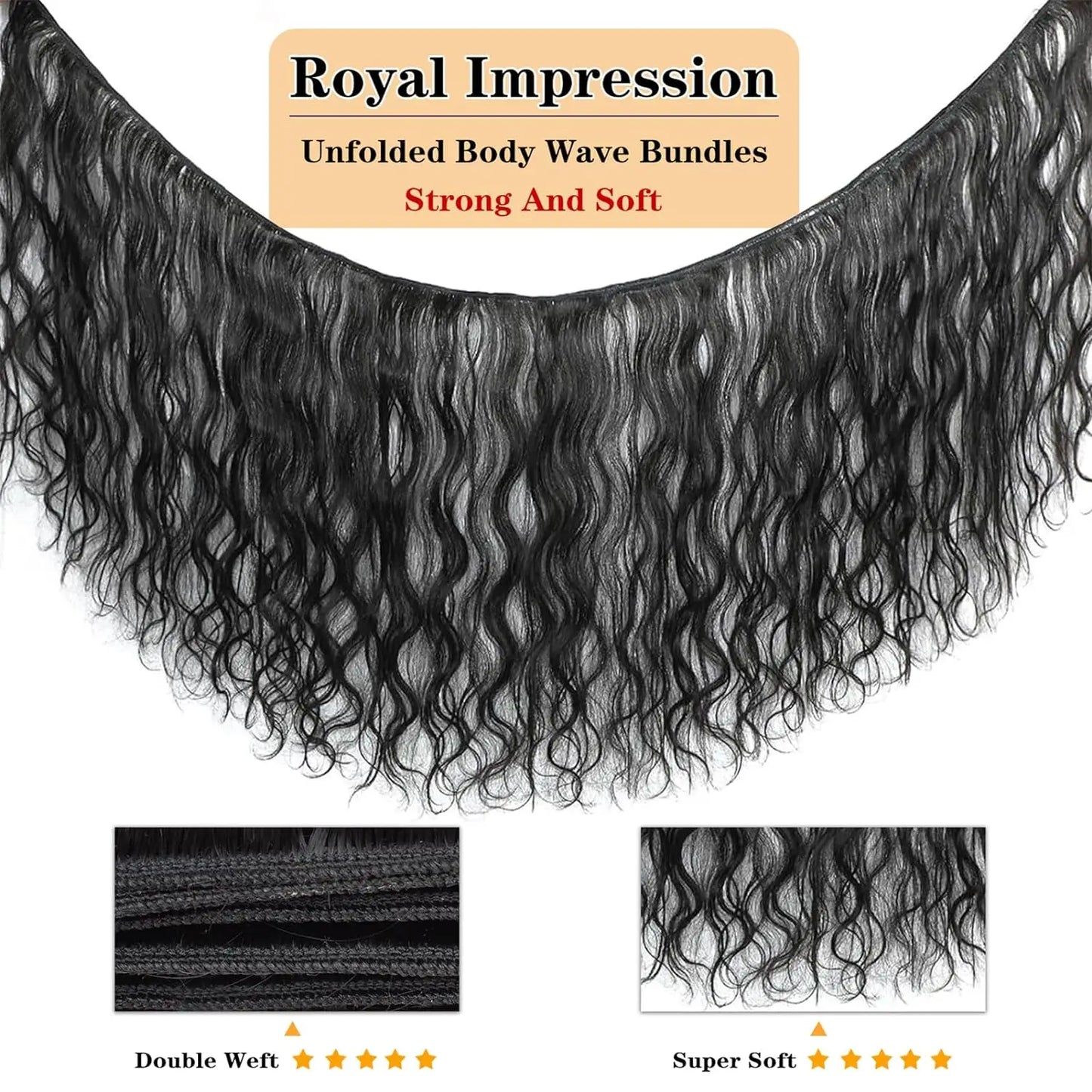 Ombre Body Wave 100% Unprocessed Virgin Brazilian Human Hair