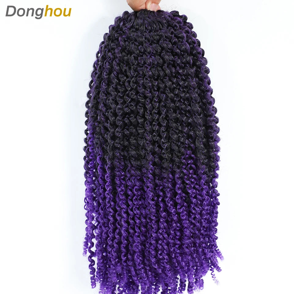 Curly Passion Twist Synthetic Crochet Hair - Various Colors Available