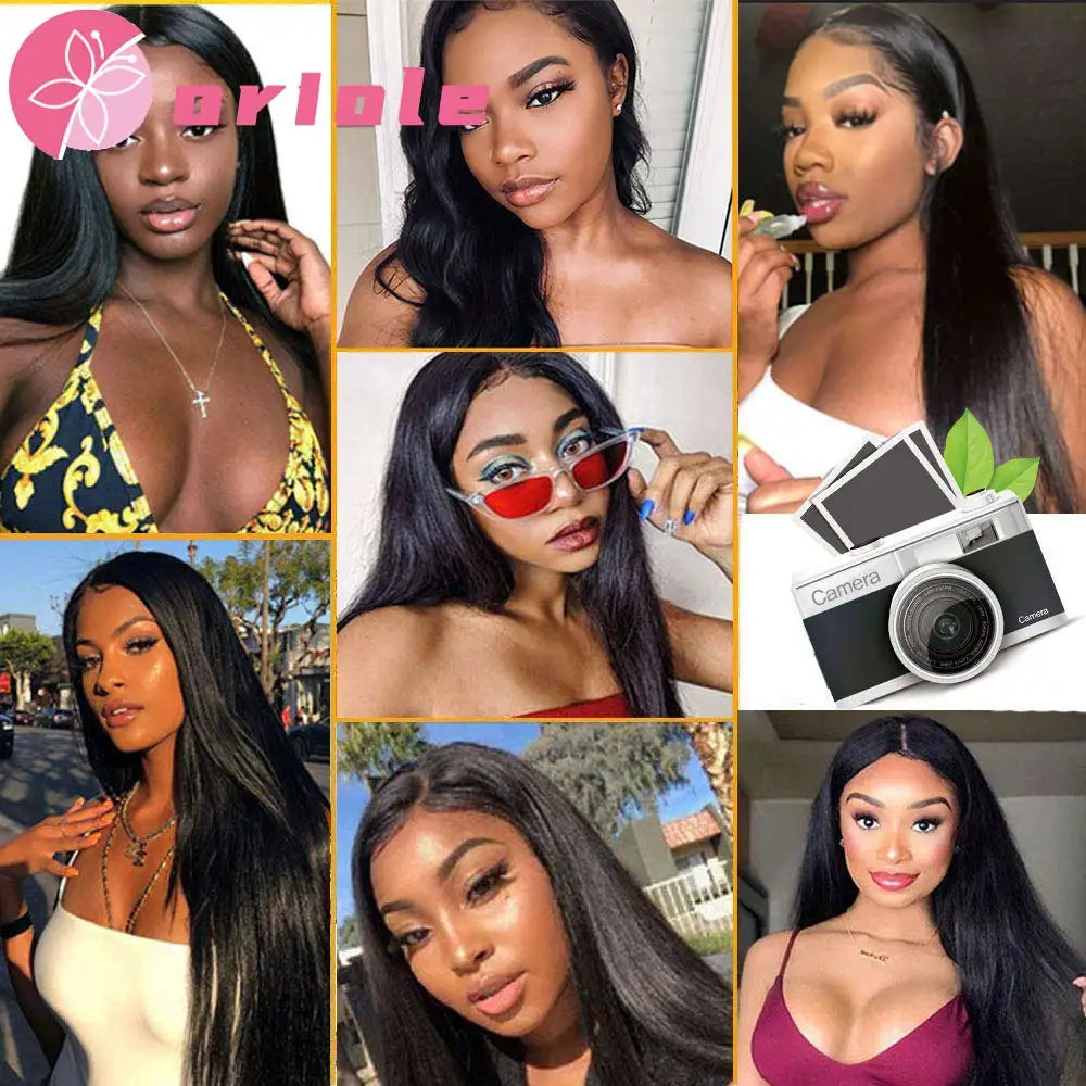 Peruvian Straight Human Hair Bundles - Natural Color