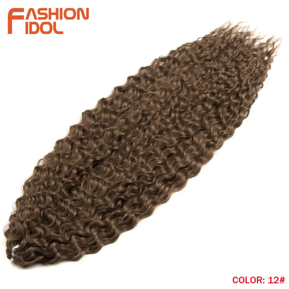 Water Wave Synthetic Crochet Hair - Various Colors Available