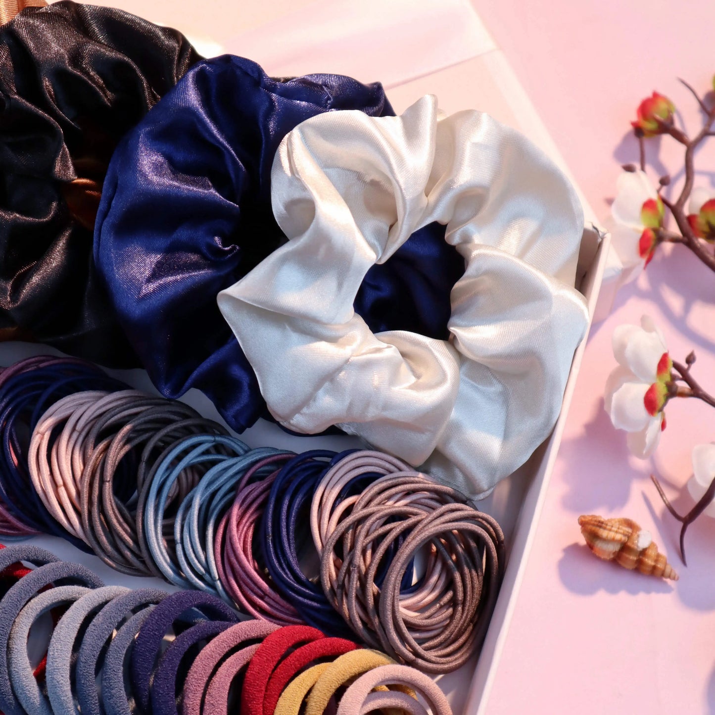 1085PCS Dark Hair Accessories for Woman Set