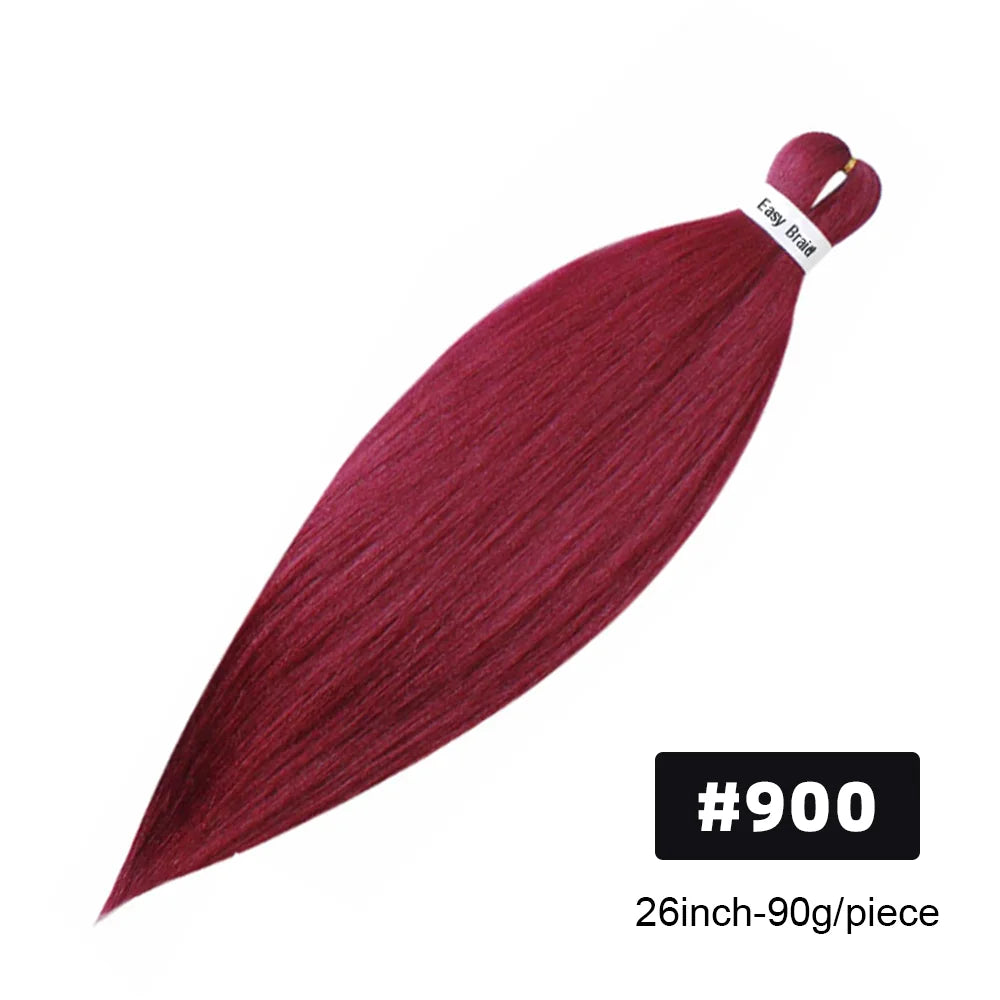 Pre Stretched Synthetic Braiding Hair