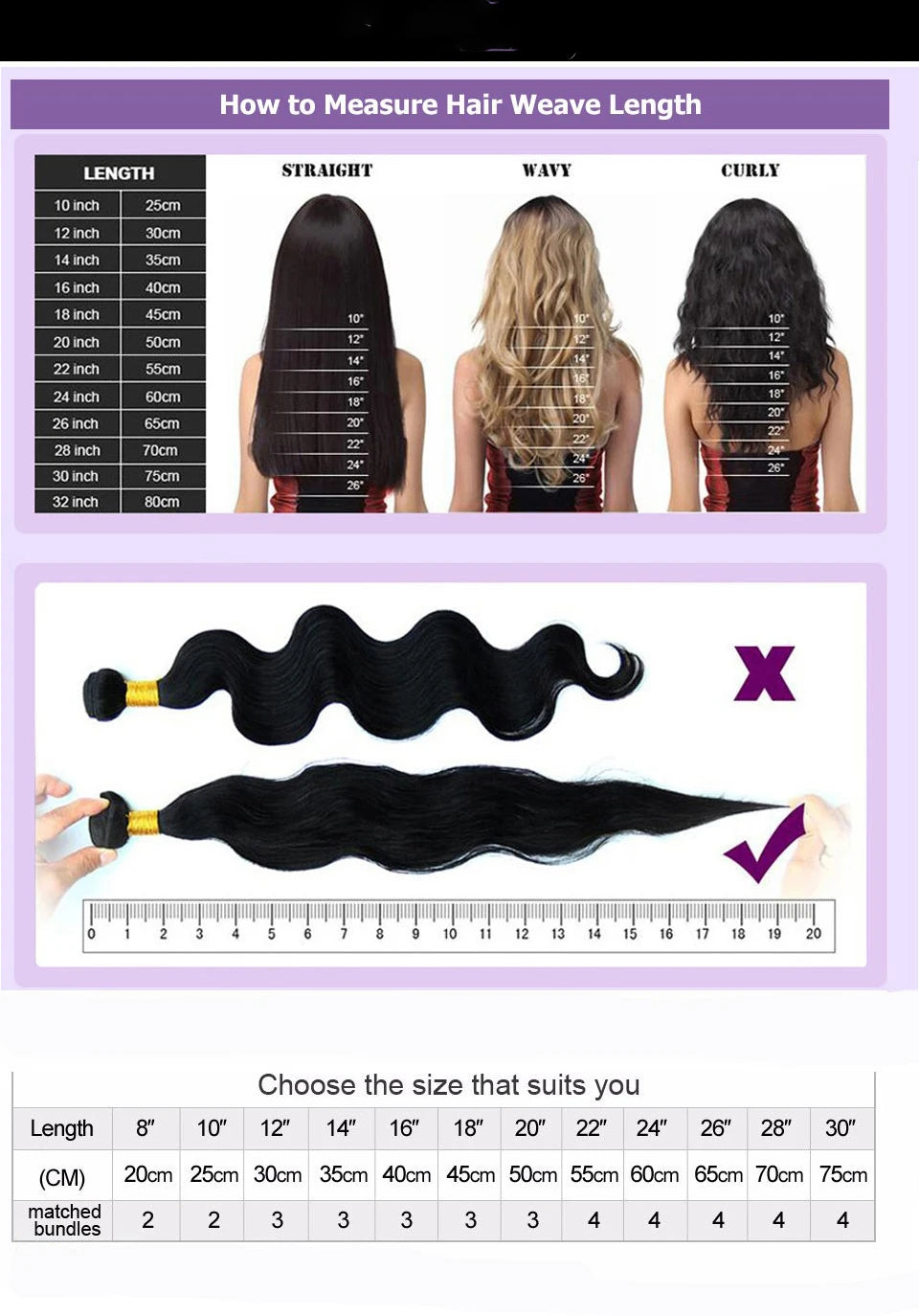 U & V Part Body Wave Human Hair Wigs