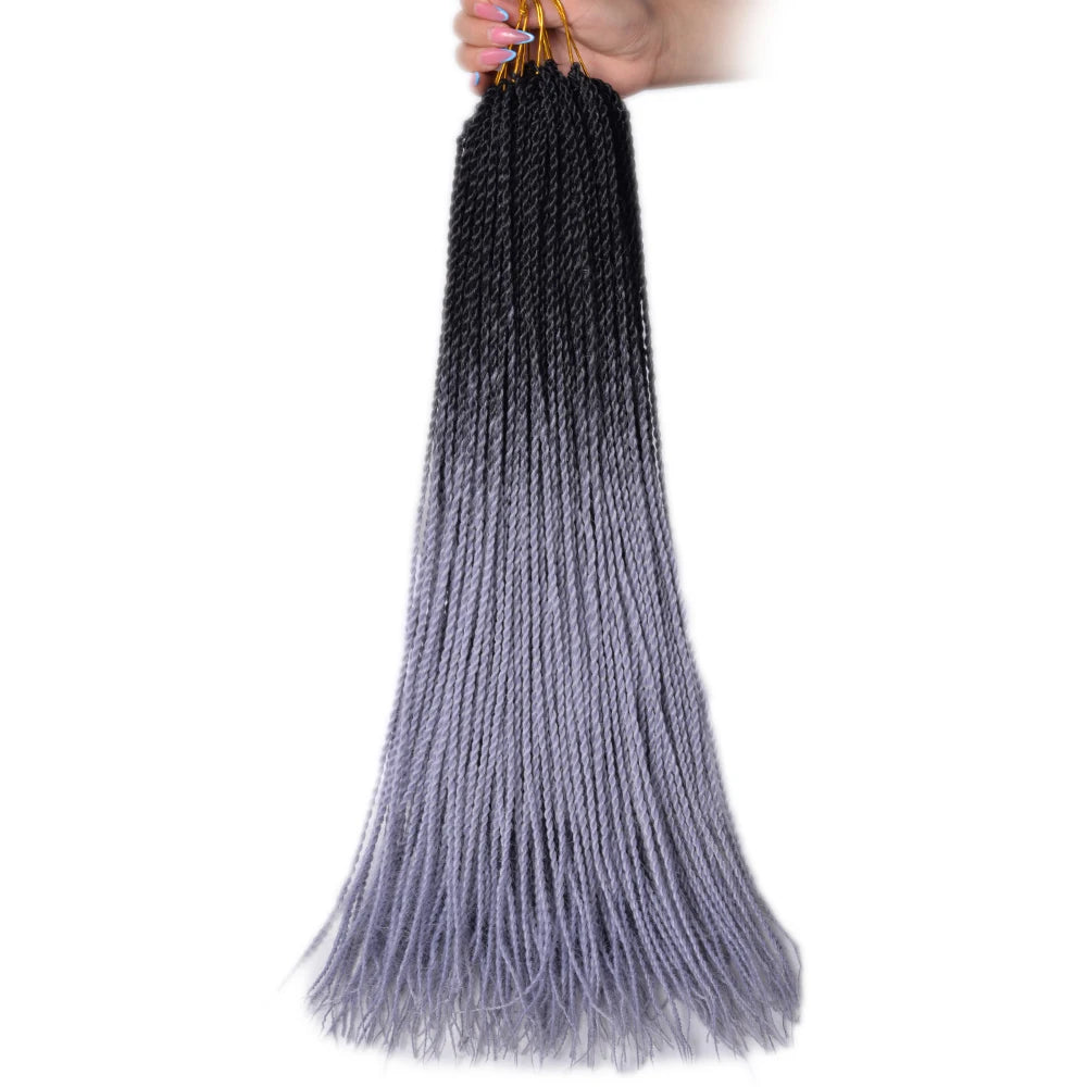 Synthetic Long Pre-Looped Box Braids Crochet Hair