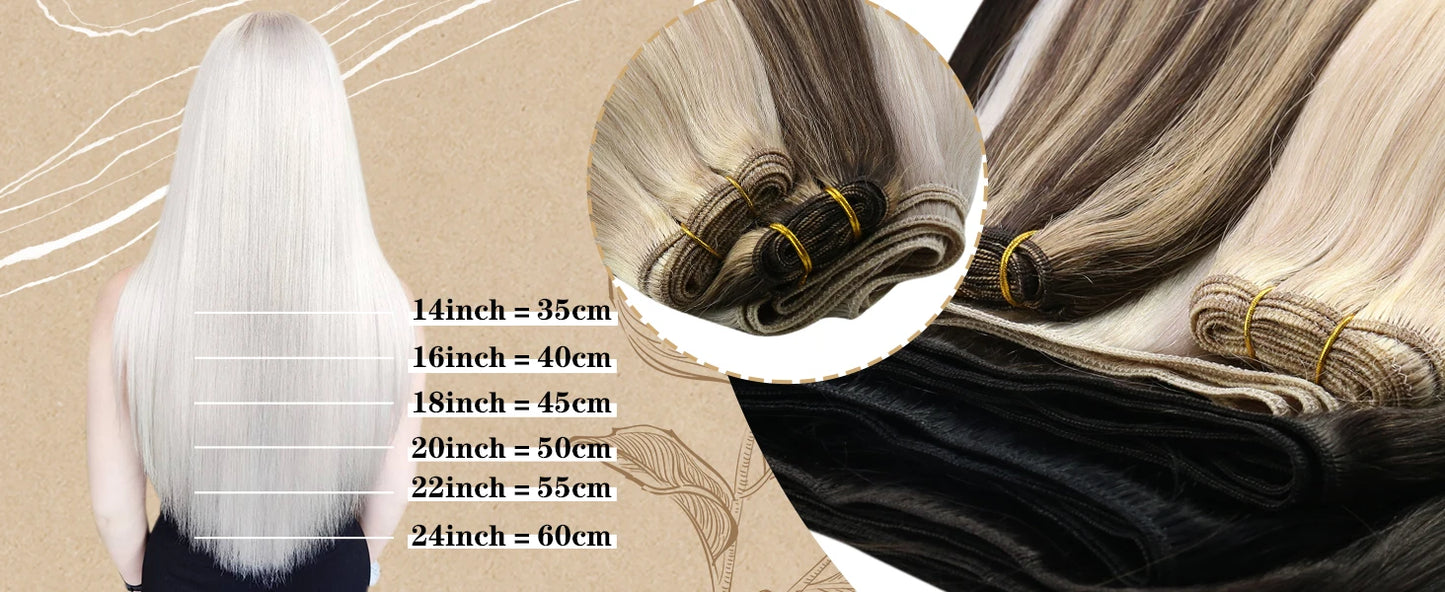 Straight Remy Human Hair Bundles