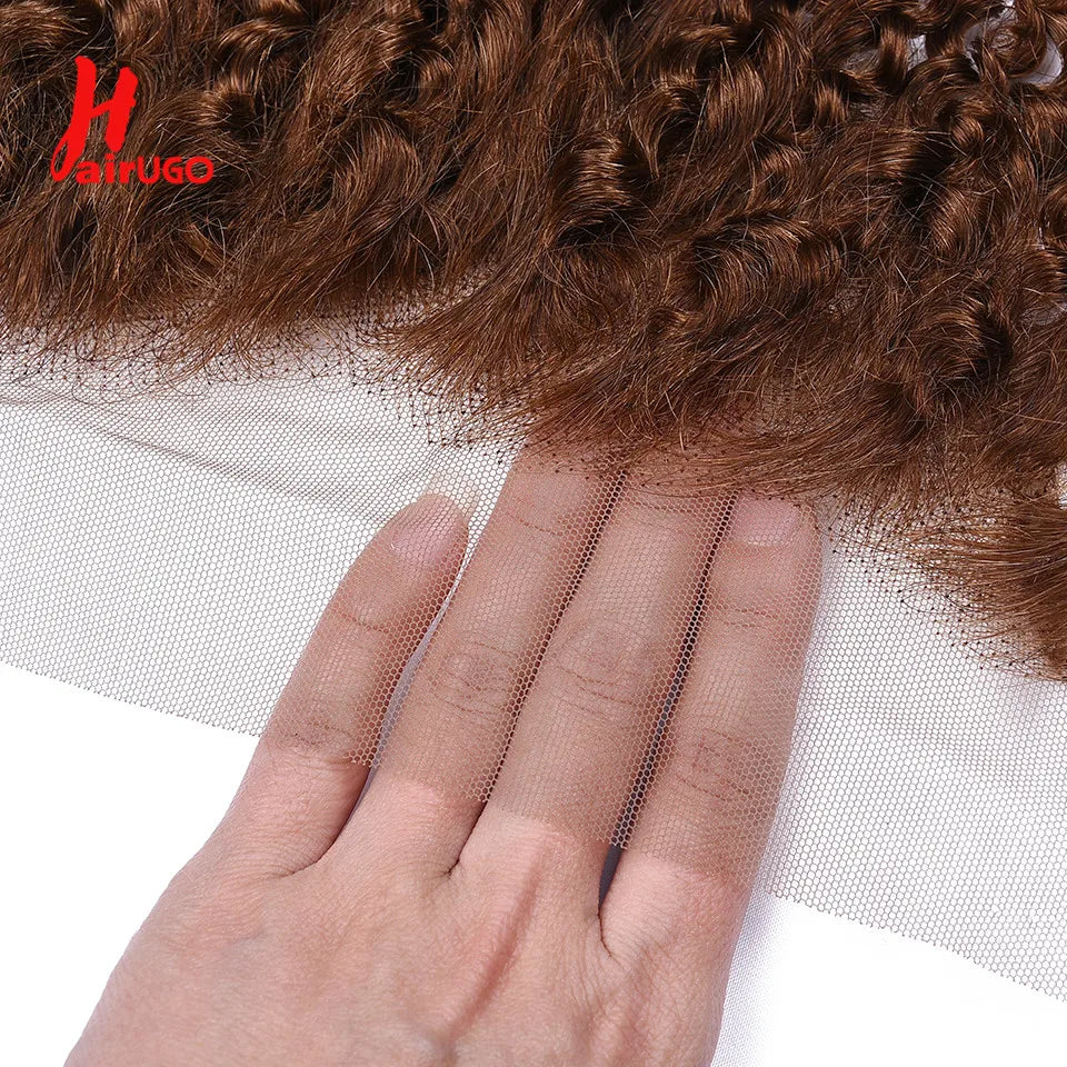 Transparent Lace Frontal Human Hair With Baby Hair #4 Color T- Various Options Available