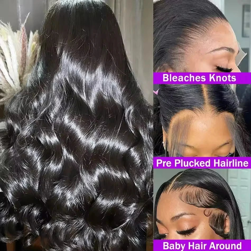 Body Wave - Glueless Human Hair Ready To Wear Lace Front Wig