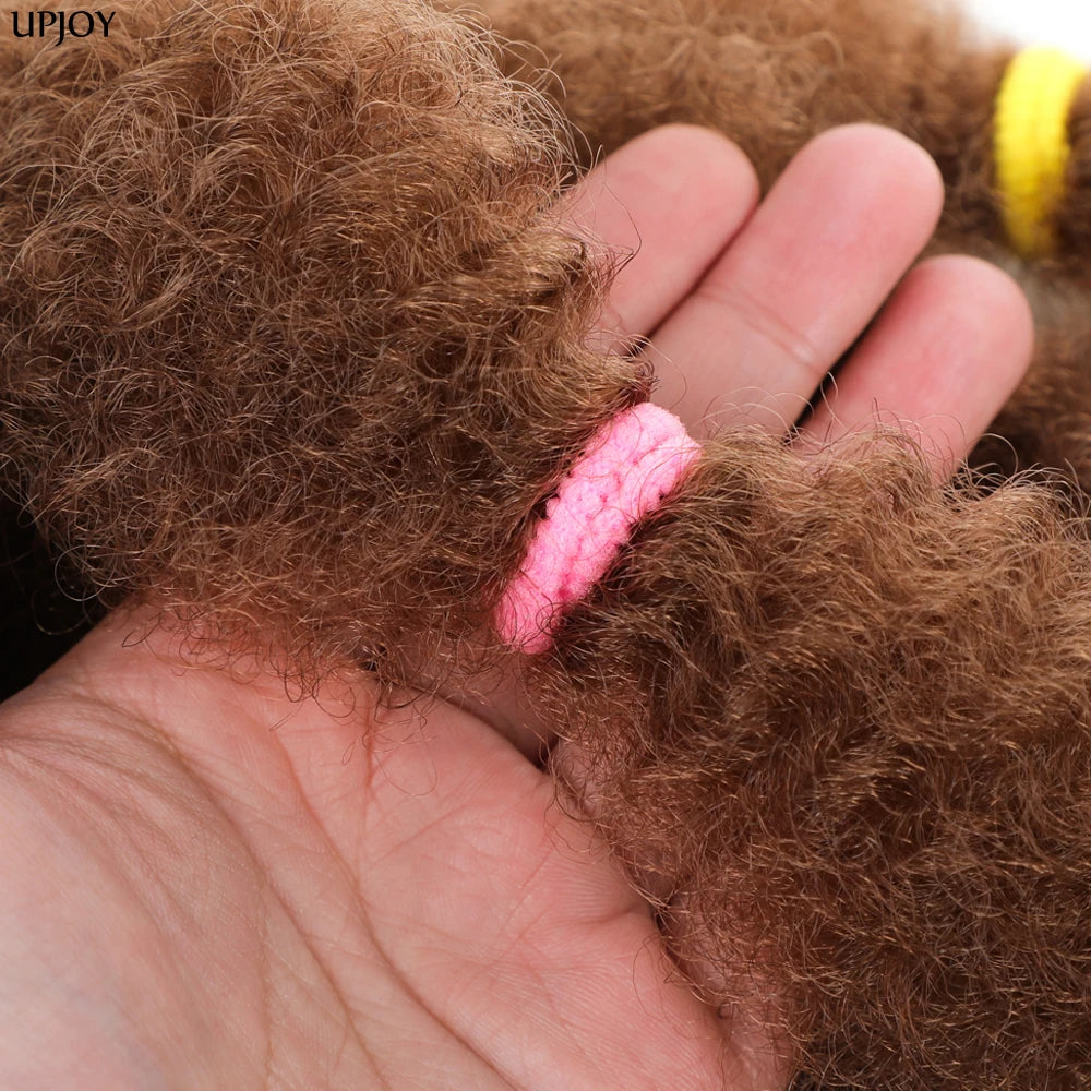 Afro Kinky Curly Marley Synthetic 12inch Hair - Various Colors Available