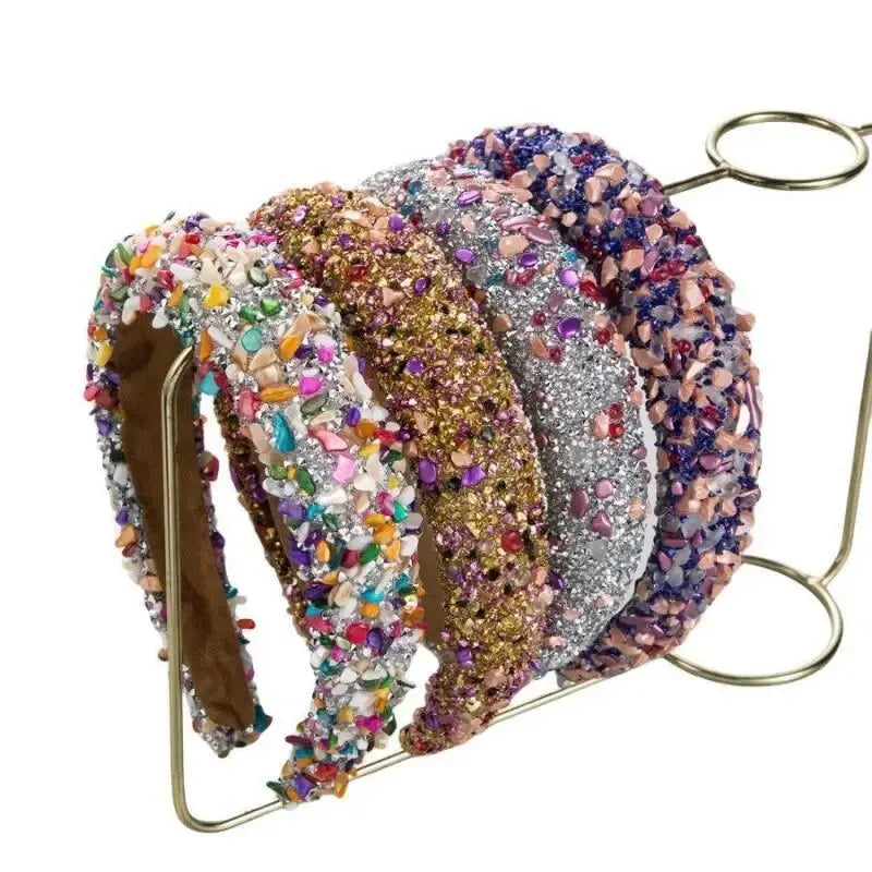 Colorful Crystal Candy Hair Band