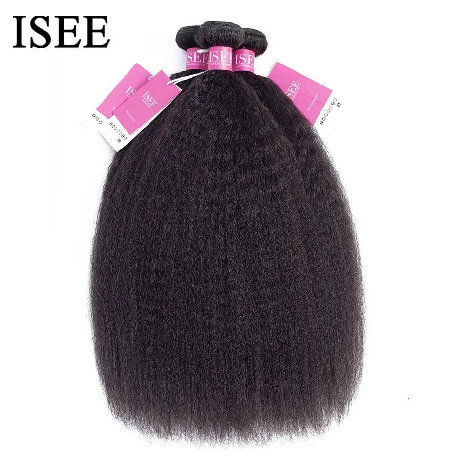 Kinky Straight Bundles 100% Human Hair