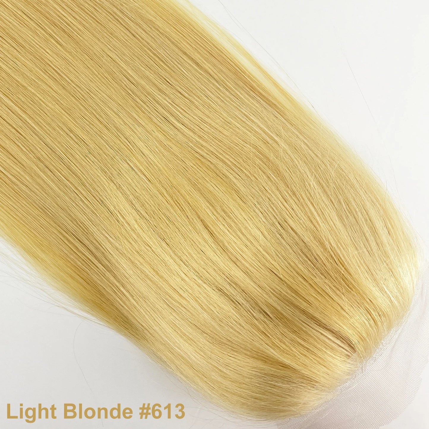 Remy Silicone Silk Base Human Hair Lace Closures with Baby Hair - Various Options Available