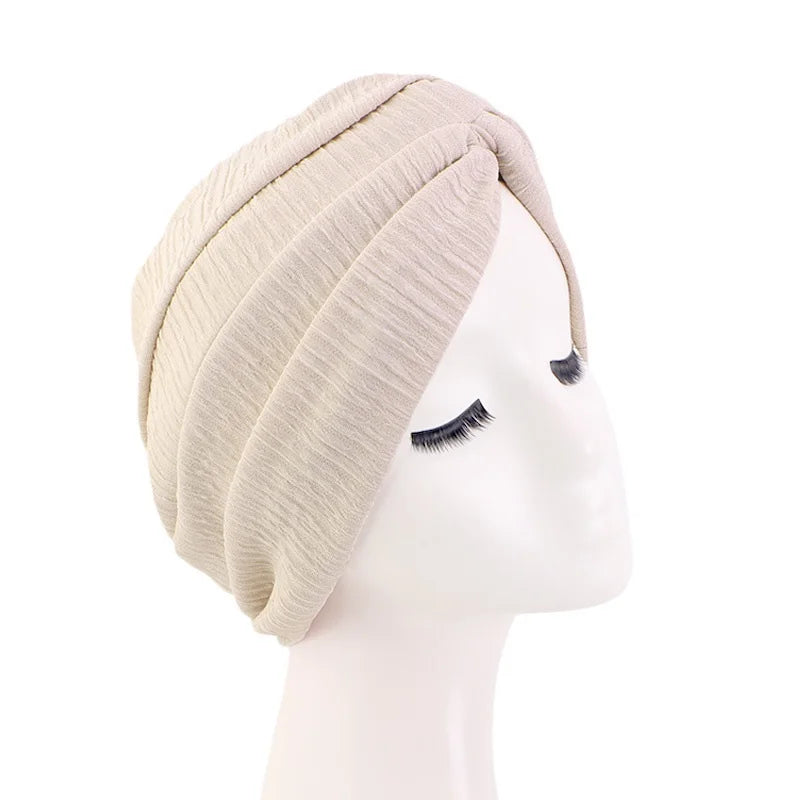 New Women's Turban Elatstic Wrap