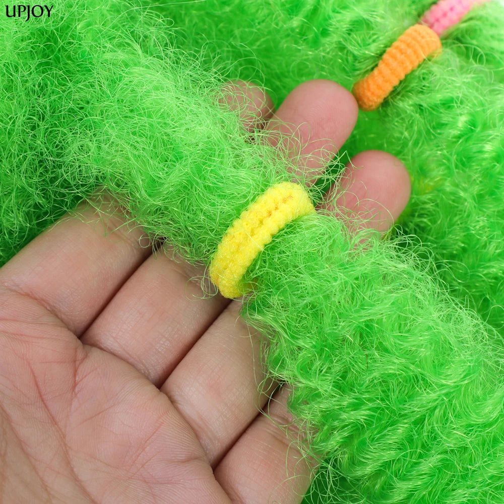 Afro Kinky Curly Marley Synthetic 12inch Hair - Various Colors Available
