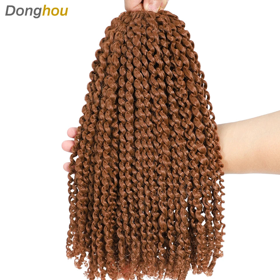 Curly Passion Twist Synthetic Crochet Hair - Various Colors Available