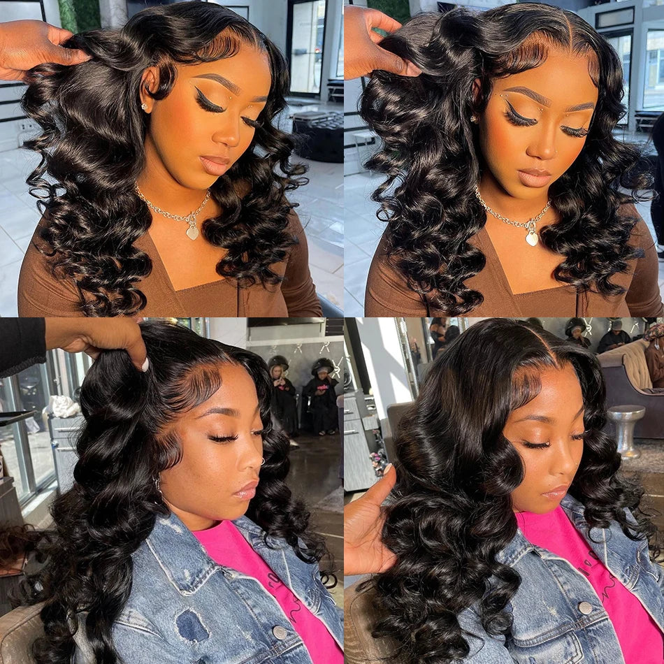 Loose Deep Water Wave - Glueless HD Lace Frontal Ready To Wear Human Hair Wig