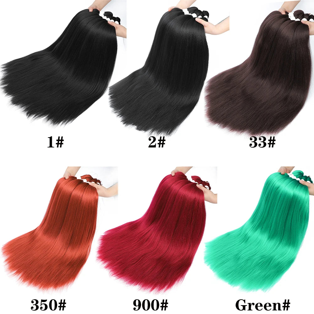 Pre-Stretched Synthetic Braiding Hair - Various Colors Available