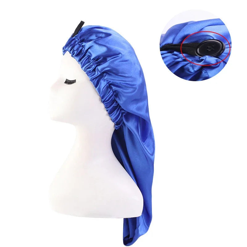 Unisex Elastic Bonnet  for Long Hair