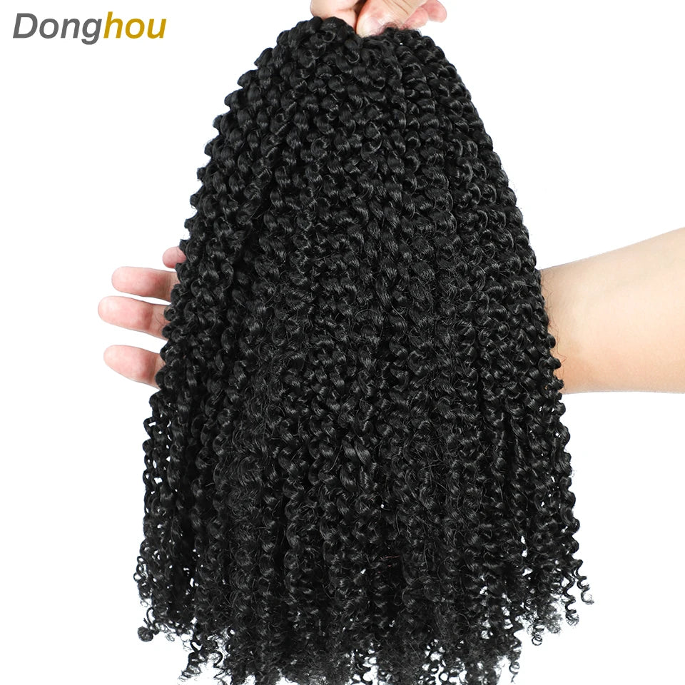 Curly Passion Twist Synthetic Crochet Hair - Various Colors Available