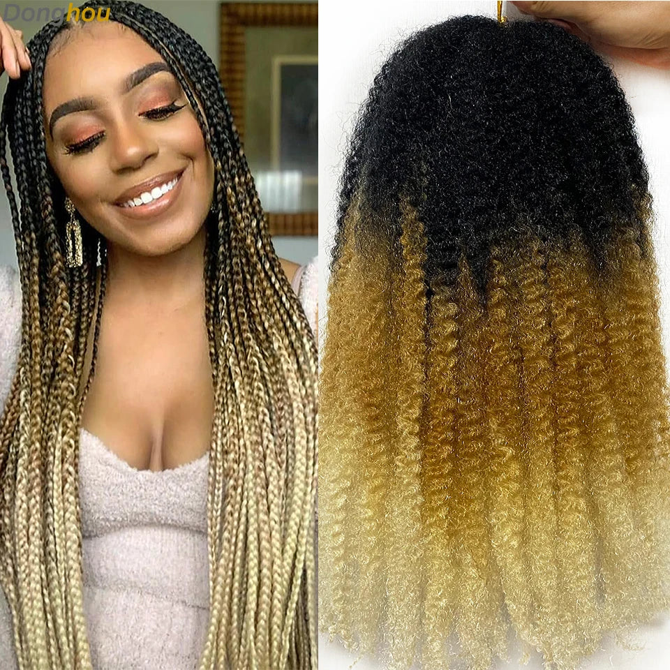18 Inch Synthetic Marley Braiding Hair - Various Colors Available