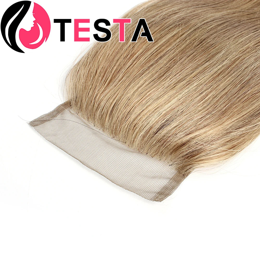 Remy Hair Pre Plucked Swiss Lace 4X4 Lace Straight Transparent Closure