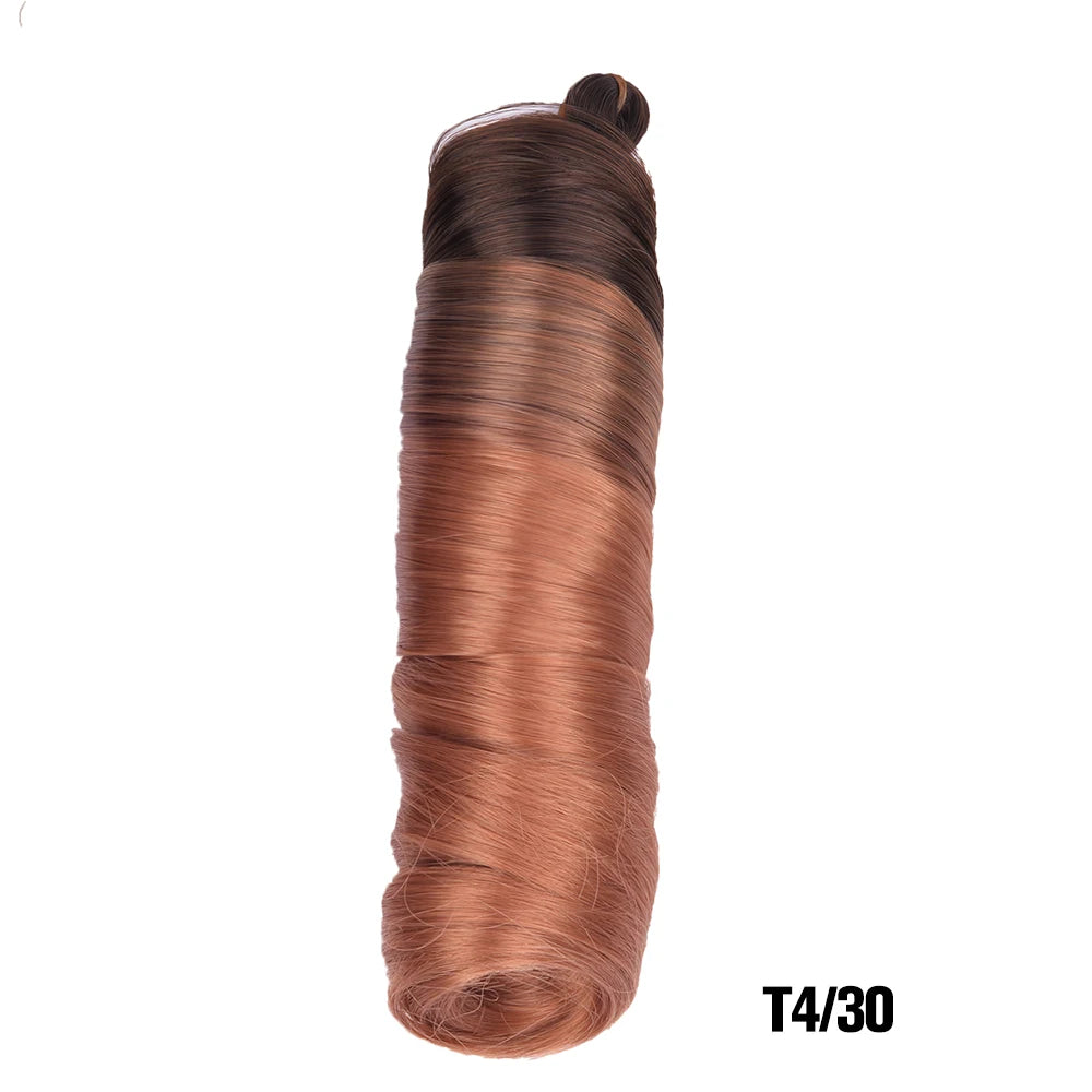 Loose French Spiral Curl Synthetic Pre-Stretched Braiding Hair