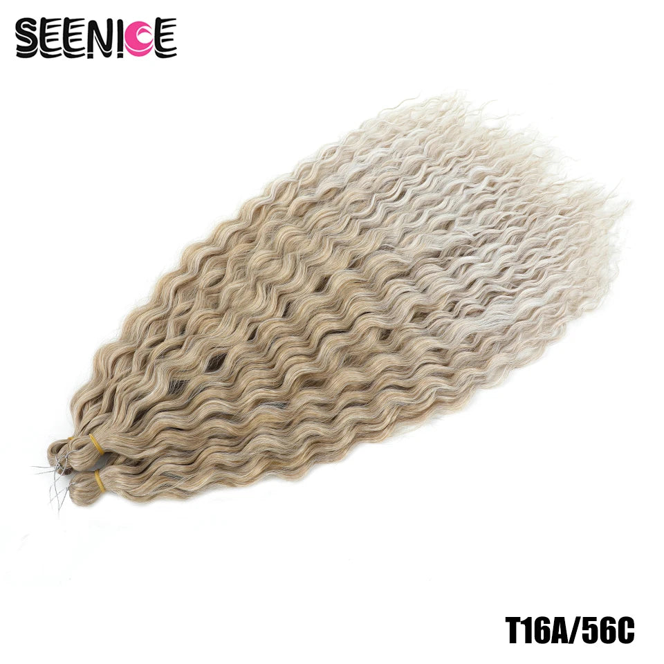 Synthetic Water Wave Twist Crochet Hair - Various Colors Available