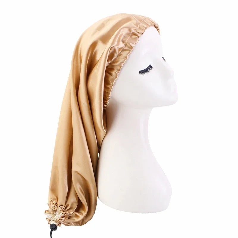 Unisex Elastic Bonnet  for Long Hair