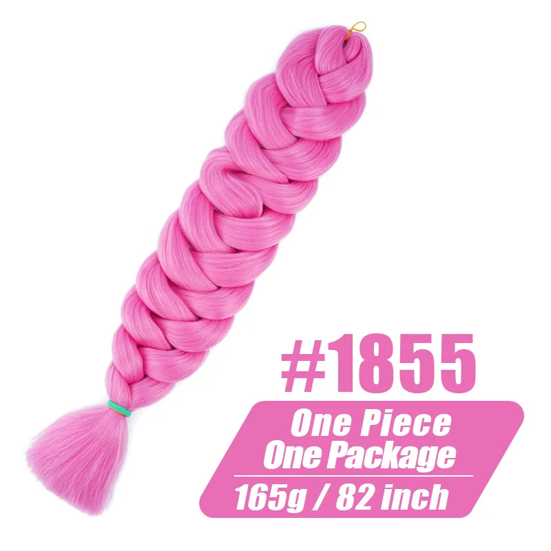 Xpression Pre Stretched Synthetic Braiding Hair - Various Colors Available