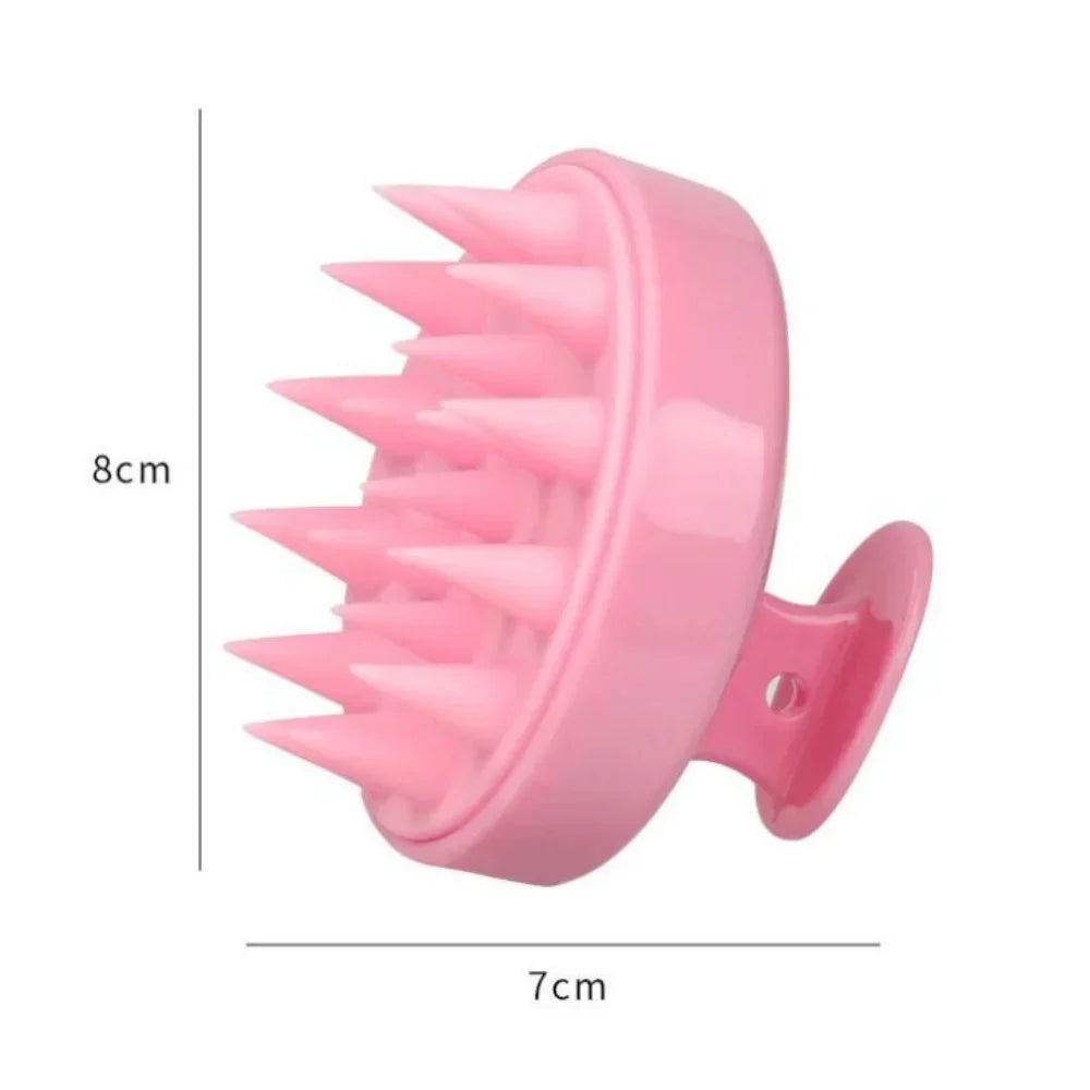 1pc Silicone Shampoo Brush Head Scalp Massage