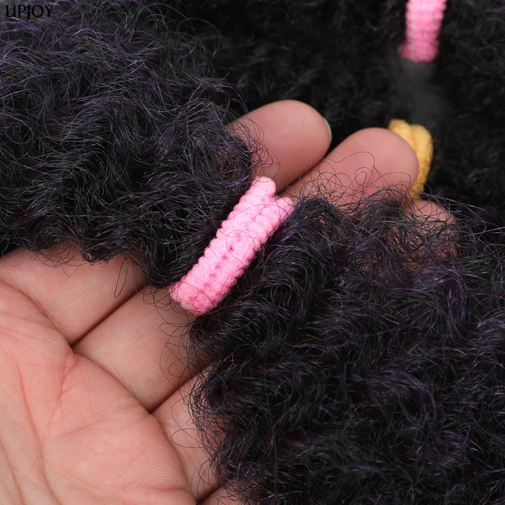 Afro Kinky Curly Marley Synthetic 12inch Hair - Various Colors Available
