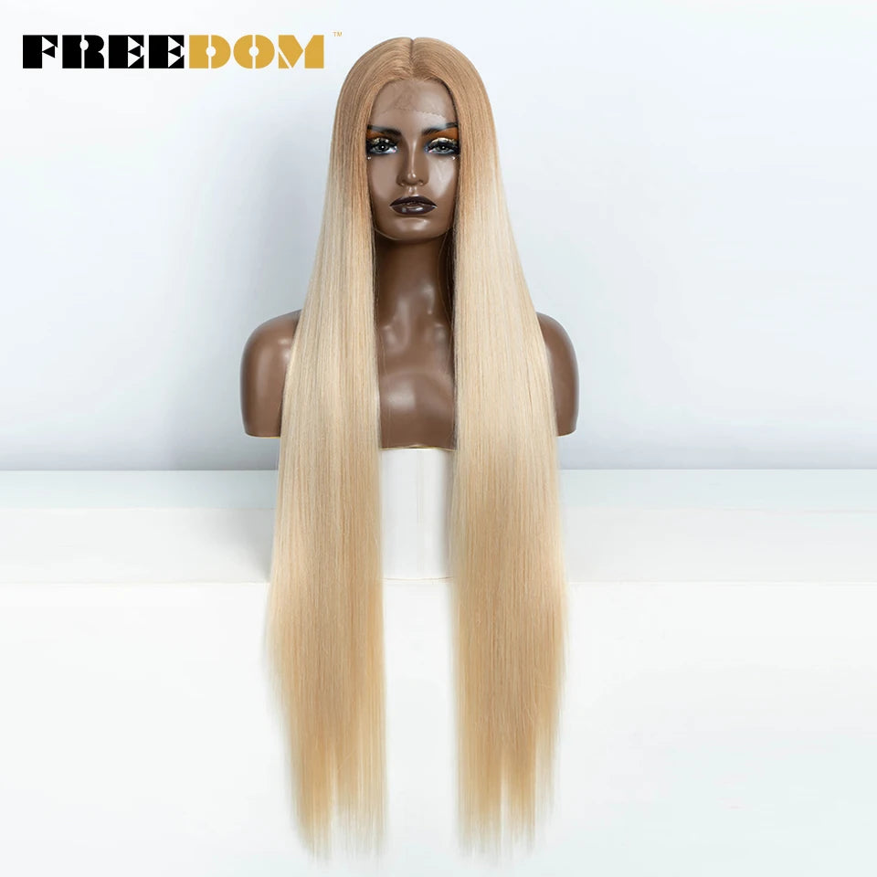 Straight Synthetic Lace Front Wigs - Various Colors Available