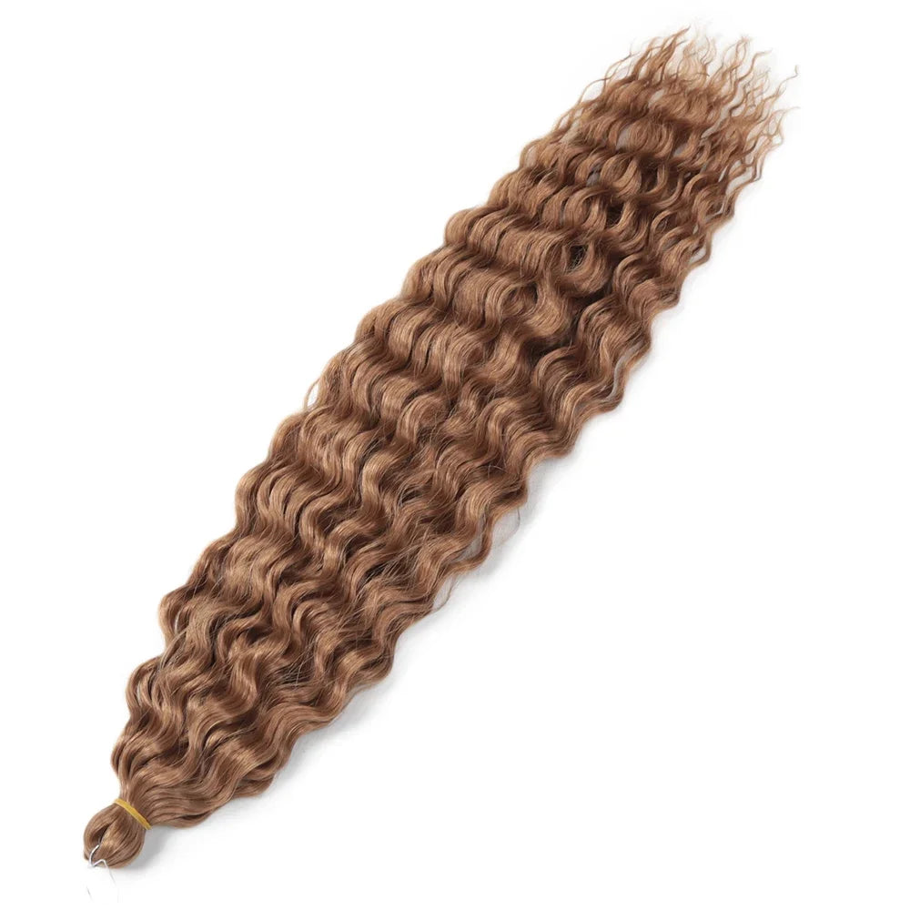 Water Wave Synthetic Crochet Hair - Various Colors Available