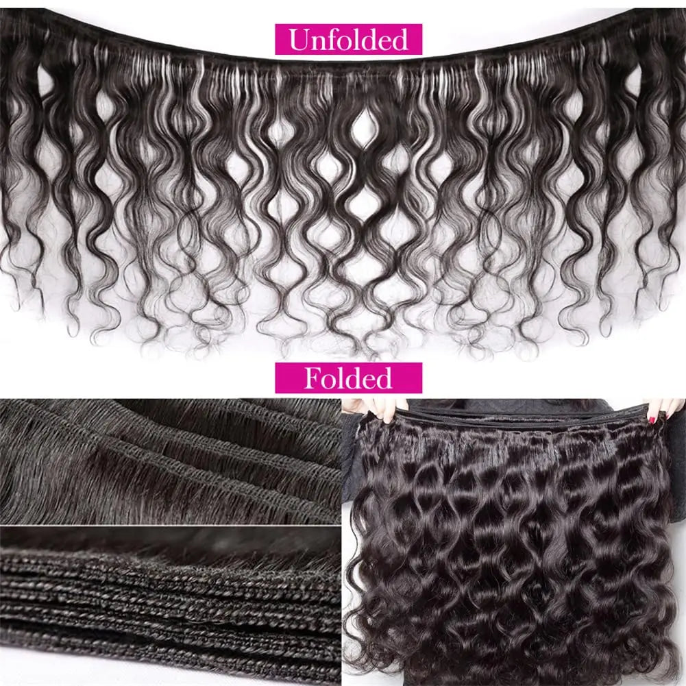 Body Wave Bundles - Human Hair (Two Colors Available)