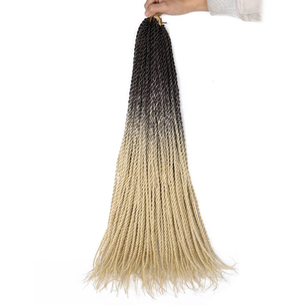 Synthetic Long Pre-Looped Box Braids Crochet Hair